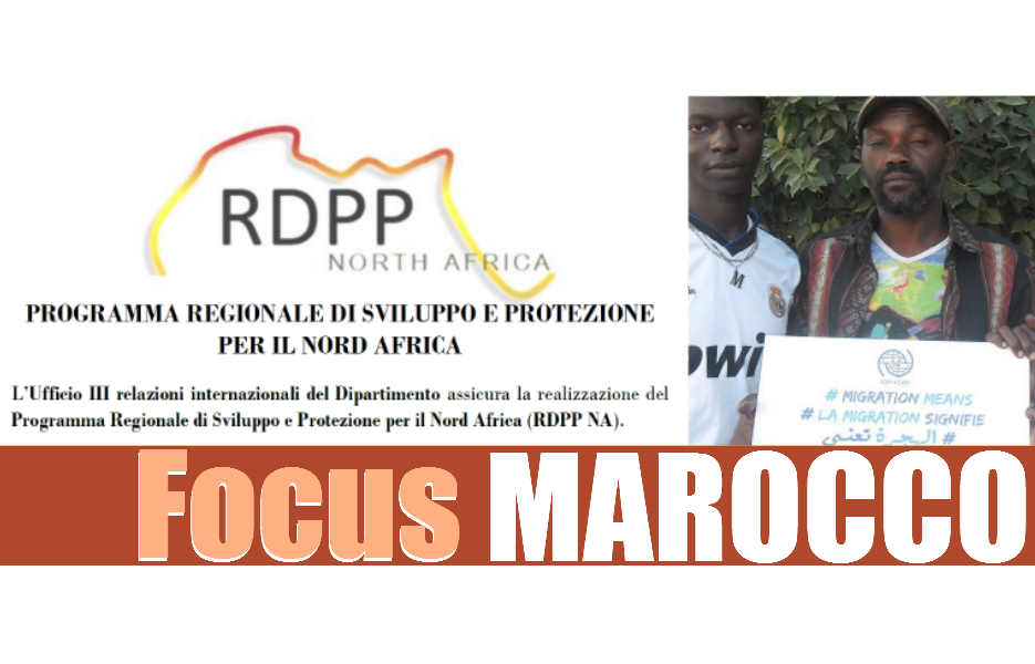 Programma Regionale di Sviluppo e Protezione per il Nord Africa: focus MAROCCO