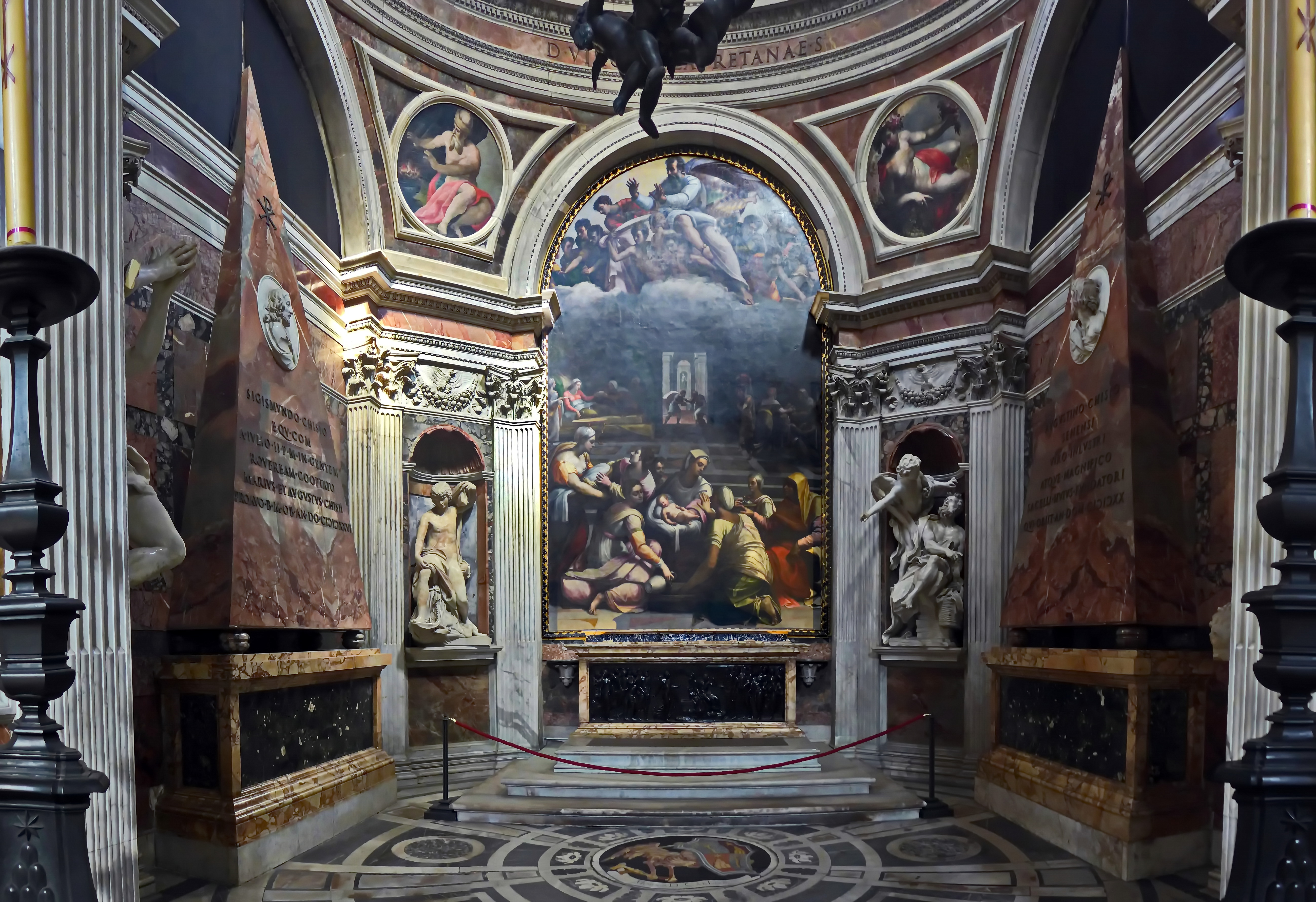 santa maria del popolo cappella chigi